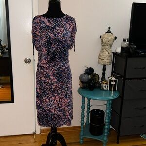 Vintage Calvin Klein Print Dress